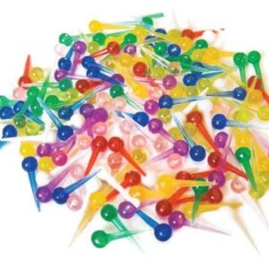 סיכות פלסטיק לנעיצה בקלקר- לפי צבע