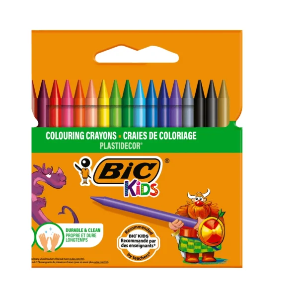 מארז 18 צבעי פסטל ביק Bic