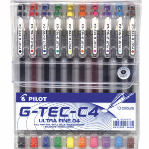 עט 0.4 מארז 10 צבעים