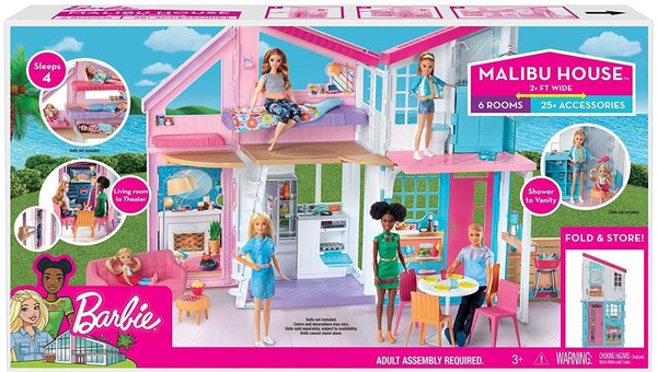 ברבי בית מאליבו Barbie MALIBU HOUSE