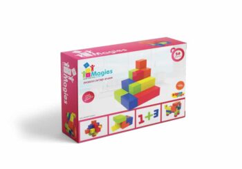 קוביות מגנטים 50 חלקים מאגיס