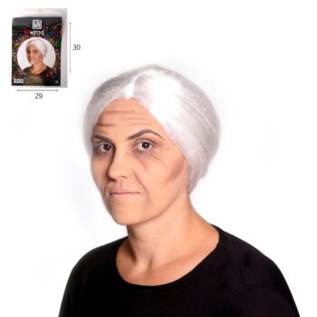פאה סבתא שיער לבן