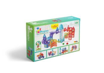 משחק מגנטים פארק השעשועים130 חלקים