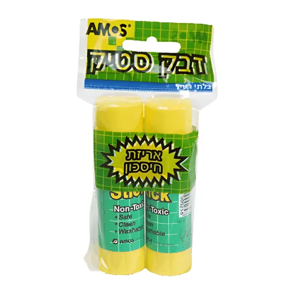 מארז 2 דבק סטיק אמוס – 22 גרם