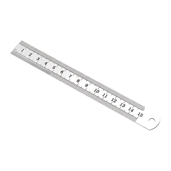 סרגל מתכת 15 ס''מ