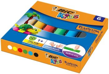 6 פלסטלינה רכה ביק קידס