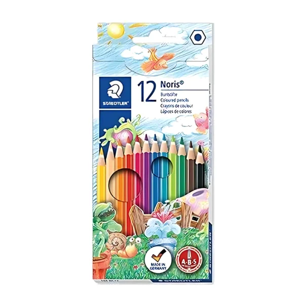 סט 12 עפרונות צבעוניים שטדלר