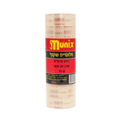 8 יחי סלוטייפ שקוף 19/25