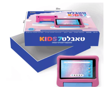 טאבלט KIDS  ורוד 7 ''כולל אוזניות-כולל בקרת הורים