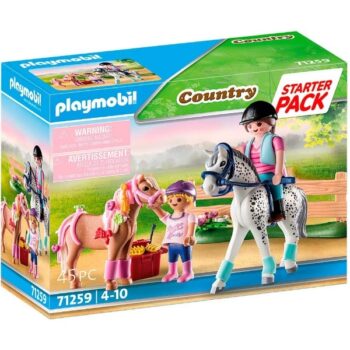 פליימוביל קאנטרי- ערכה למתחילים: חוות סוסים 71259