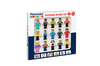 15 דמויות מיני תואם הרכבה מגנטים