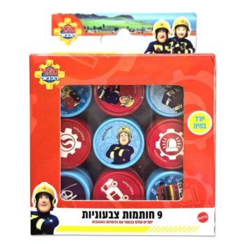 סט חותמות בקופסה 9יח' סמי הכבאי