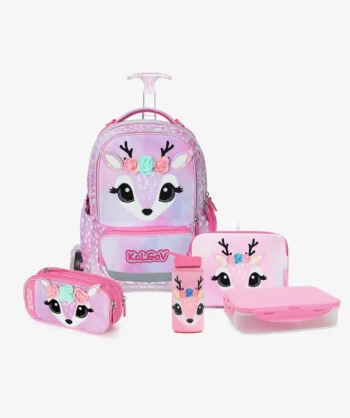 מארז קל גב X-Fix trolley Deer ורוד