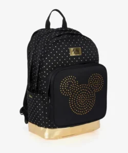 תיק +קלמר מיני מאוס  Disney שחור זהב
