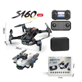רחפן צילום מקצועי S160 עם מצלמה ומסך שליטה