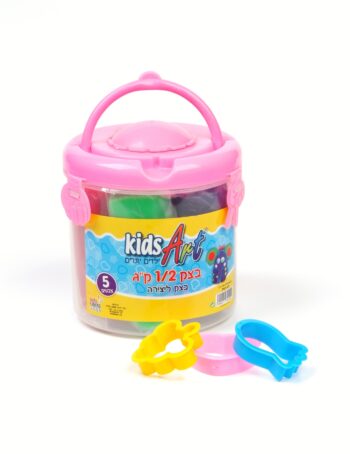 קידס ארט בצק מיכל דלי עגול קטן