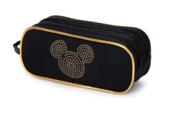 ⁦תיק +קלמר מיני מאוס  Disney שחור זהב⁩ – תמונה ⁦2⁩