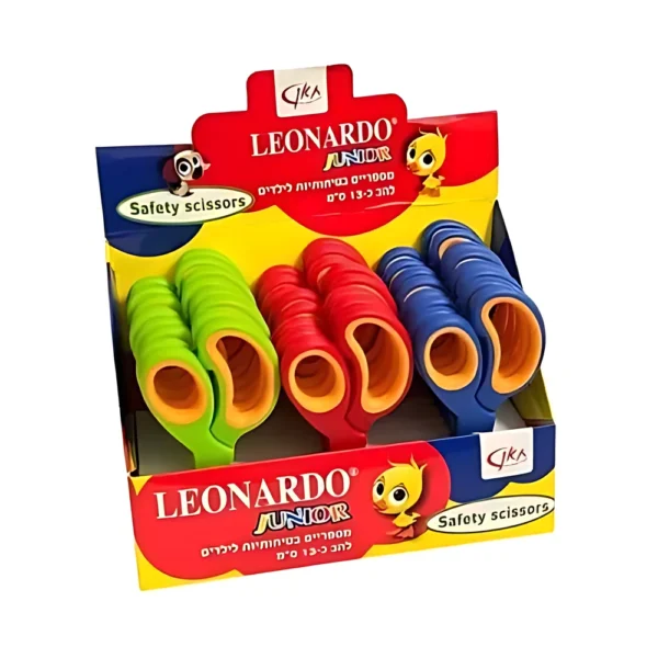 מספריים ידית גומי לילדים