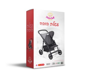 עגלת טיולון  4 גלגלים-זיפאין