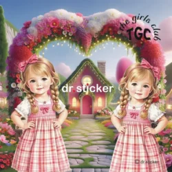 ⁦גליל מדבקות ד"ר סטיקר- Dr Sticker החלום של כל ילדה⁩ – תמונה ⁦12⁩