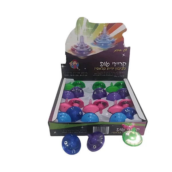 סביבון ידית קלאסי עברית