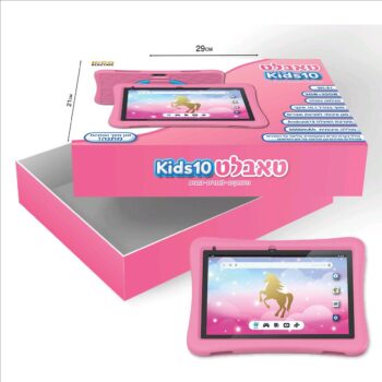 טאבלט KIDS  ורוד 10 ''כולל אוזניות-כולל בקרת הורים