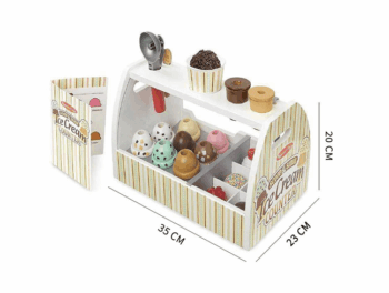 דוכן גלידה מעץ Melissa &amp Doug מליסה ודאג