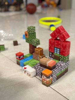 ⁦Playmager Blocks  מיינקראפט – קוביות מגנט לפיתוח יצירתיות⁩ – תמונה ⁦2⁩