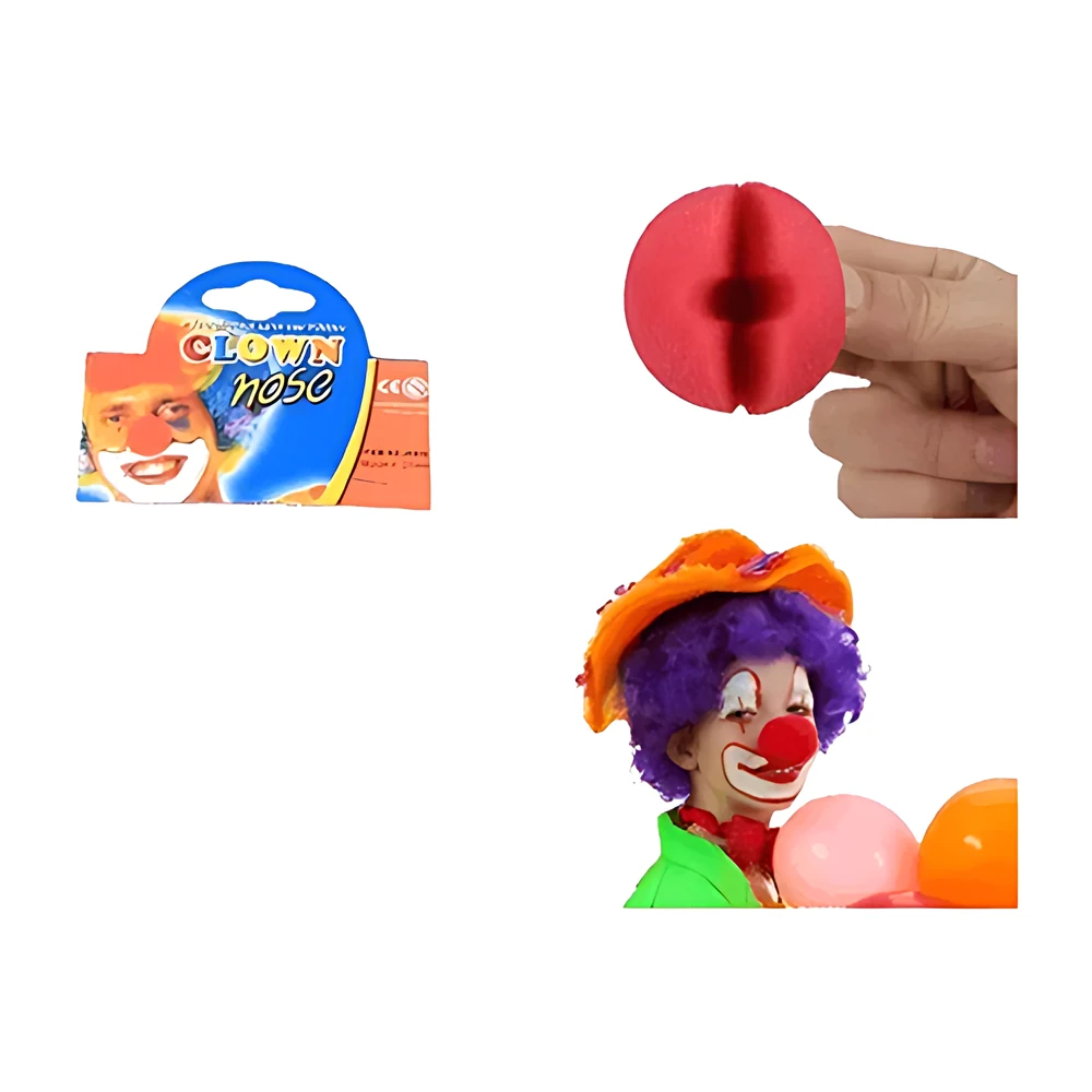 אף ספוג ליצן אדום