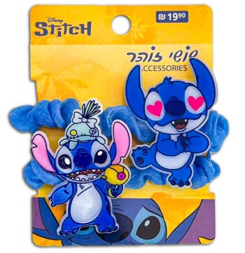 סט 2 גומיות שיער דמויות סטיצ