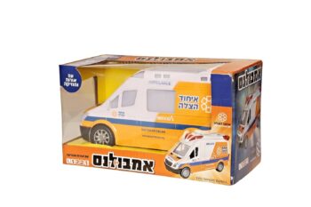 אמבולנס איחוד הצלה מנגן לילדים
