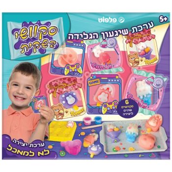 ערכת יצירה סקוושי שיגעון הגלידה