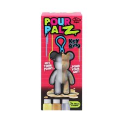 ⁦פור פאלז-Pour Palz מחזיק מפתחות דובי מטאלי⁩ – תמונה ⁦3⁩