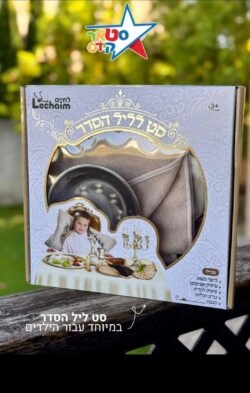 ⁦סט ליל הסדר לילדים – לחיים | ערכת חוויה יהודית לילדים⁩ – תמונה ⁦3⁩