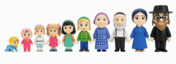 ⁦חבריה –10 בובות ג'מבו יהודיות לפיתוח דמיון, שפה ומיומנויות רגשיות⁩ – תמונה ⁦4⁩