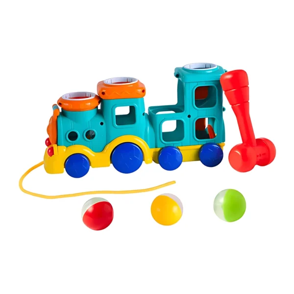 רכבת הך פטיש + 3 כדורים