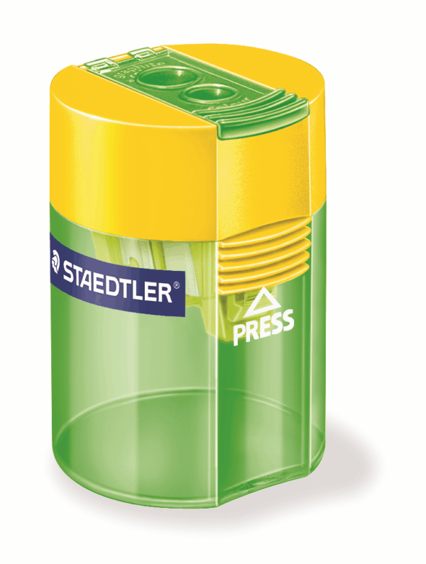 מחדד  פח מיכל כפול | STAEDTLER | שטדלר