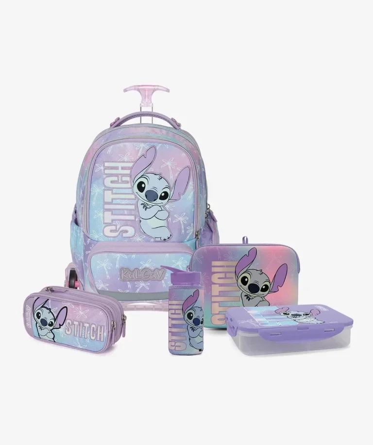 1-15.webp המארז המושלם X-FIX קל גב- סטיץ סגול TROLLEY Stitch – תמונה 1