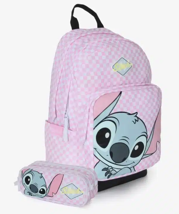 תיק+קלמר Stitch Checkers-סטיץ