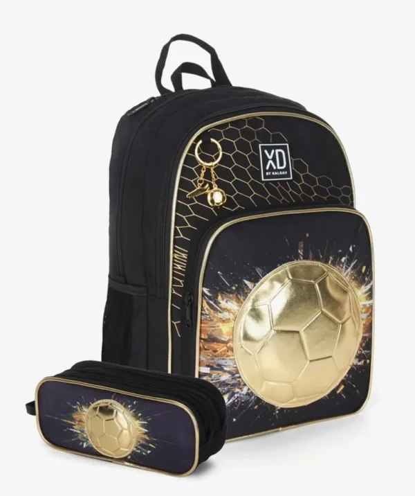 תיק+קלמר XD KG Gold Soccer-כדור רגל זהב