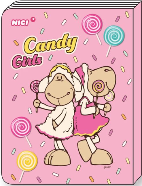 1-99.jpg NICI אוגדן מחברות ג'ולי סוכריות – תמונה 1