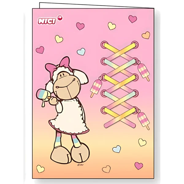 NICI סט 10 ניירות עטיפה ג'ולי ארטיקים
