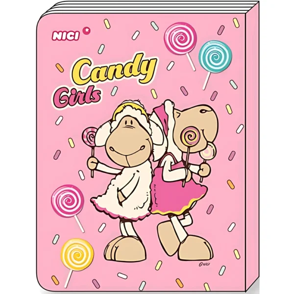 NICI אוגדן מחברות ג'ולי סוכריות