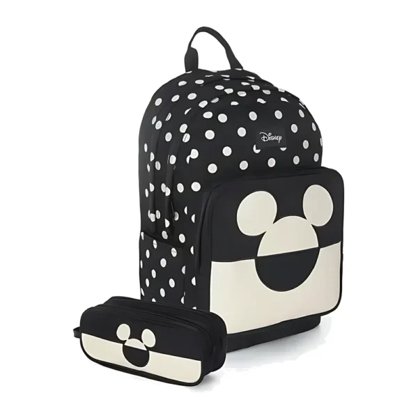 תיק+קלמר Disney Glitters Mickey