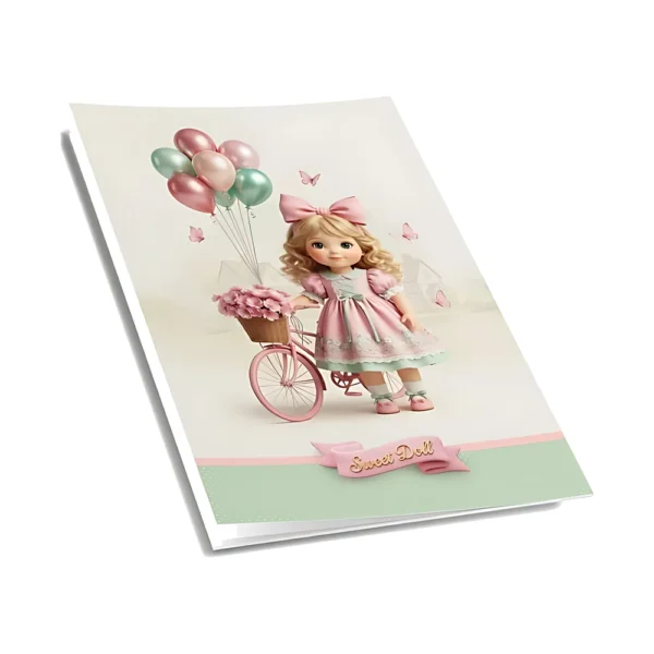 עטיפה מחברת בובה Doll