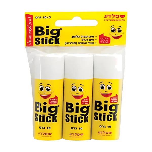 מארז 3 יח' בשקית דבק ביג סטיק 10 גרם Big Stick Glue