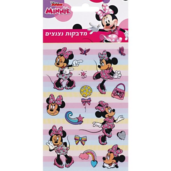 מדבקות נצנצים מיני מאוס