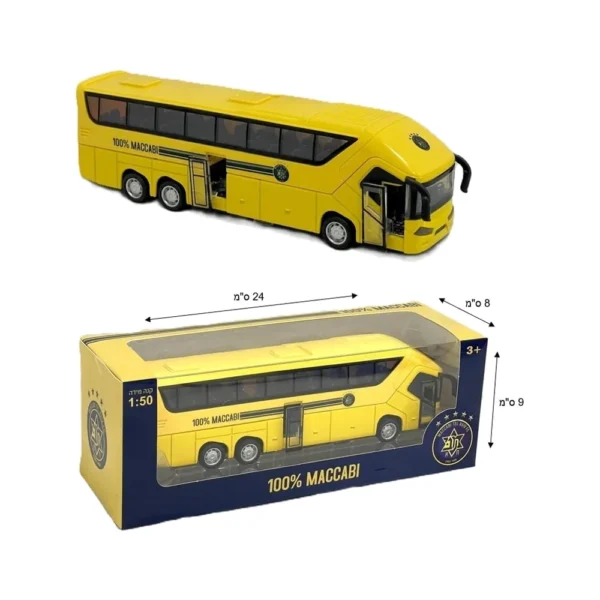 אוטובוס ממתכת מכבי תל אביב