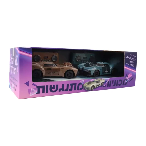 מכונית מתנגשות על שלט -זיפ אין
