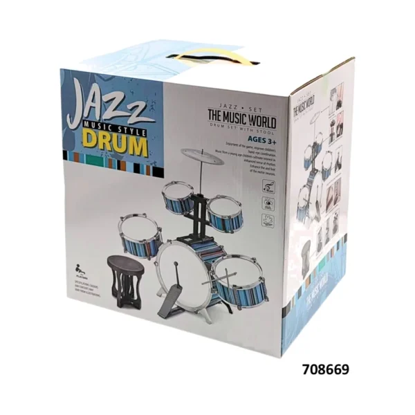 מערכת סט תופים לילדים – Jazz Drum
